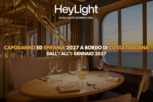 Capodanno ed Epifania 2027 a bordo di Costa Toscana dall'1 all'8 Gennaio 2027