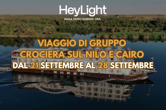 Crociera di gruppo sul Nilo e Cairo dal 21 al 28 Settembre