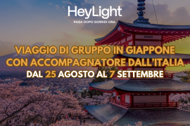 Viaggio di gruppo in Giappone dal 25 Agosto al 7 Settembre